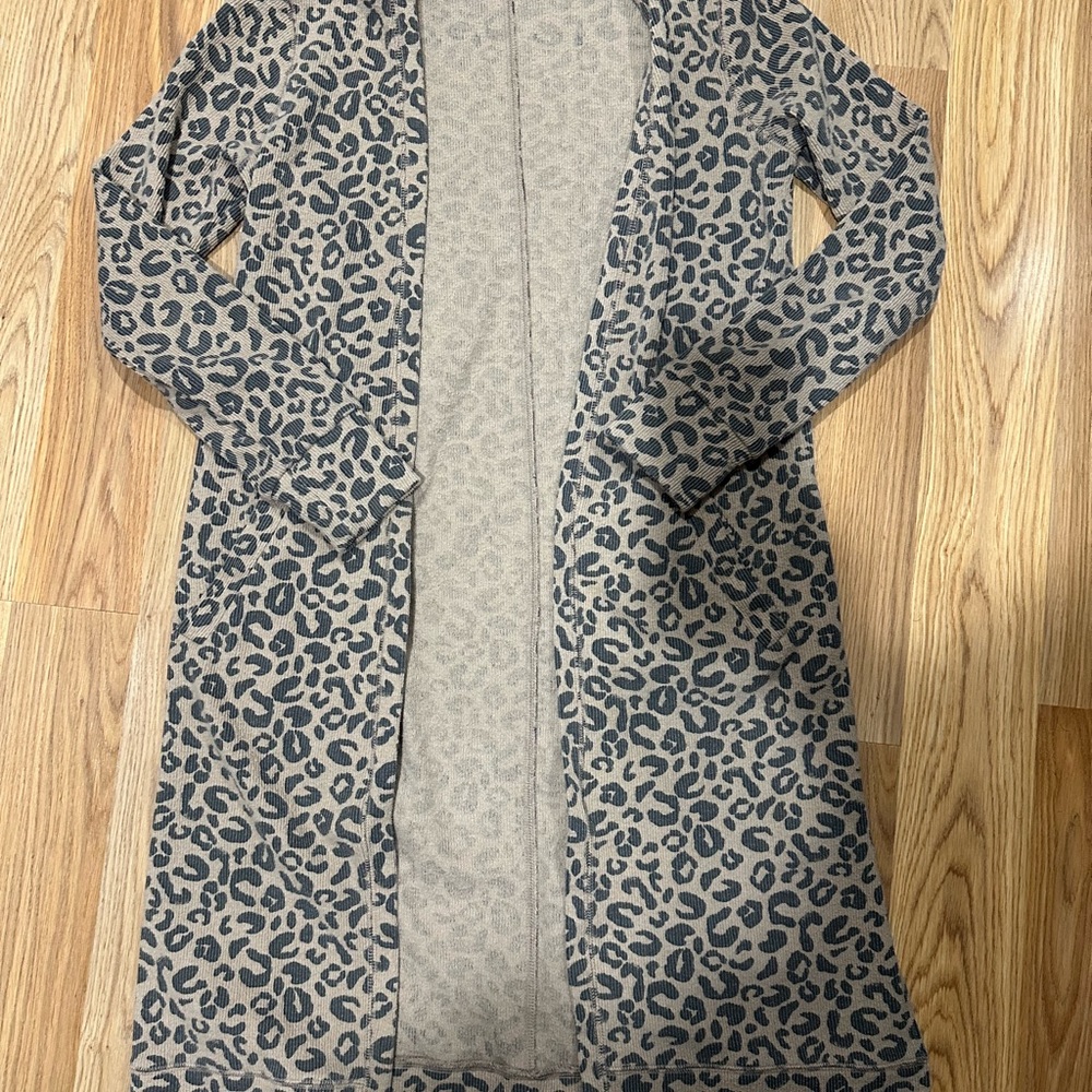 Abercrombie & Fitch Black and Gray Cape Jacket